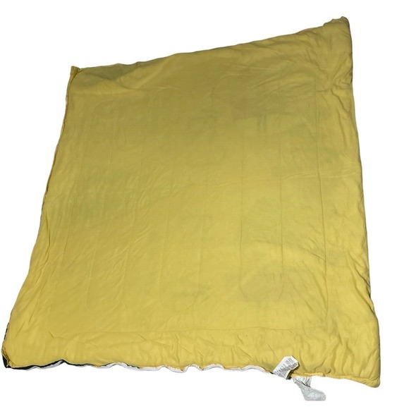 Vintage Crayola Crayons Sleeping Bag Binney & Smith Yellow Box 24 Count Design - Picture 5 of 16